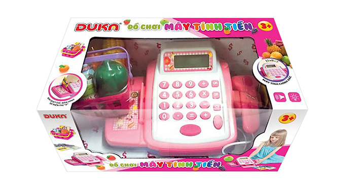Đồ chơi máy tính tiền Duka No.6100E
