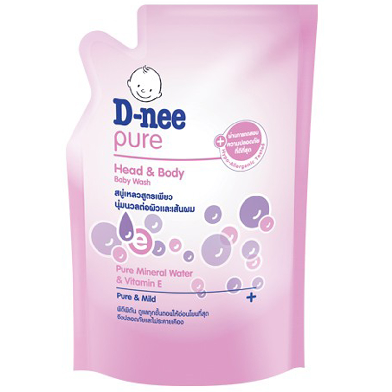 Tắm gội toàn thân Baby Dnee 380ml (túi)