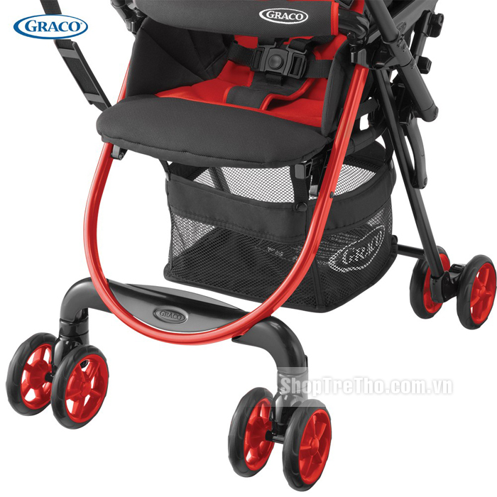  Xe đẩy Citilite Graco màu đỏ cho bé 