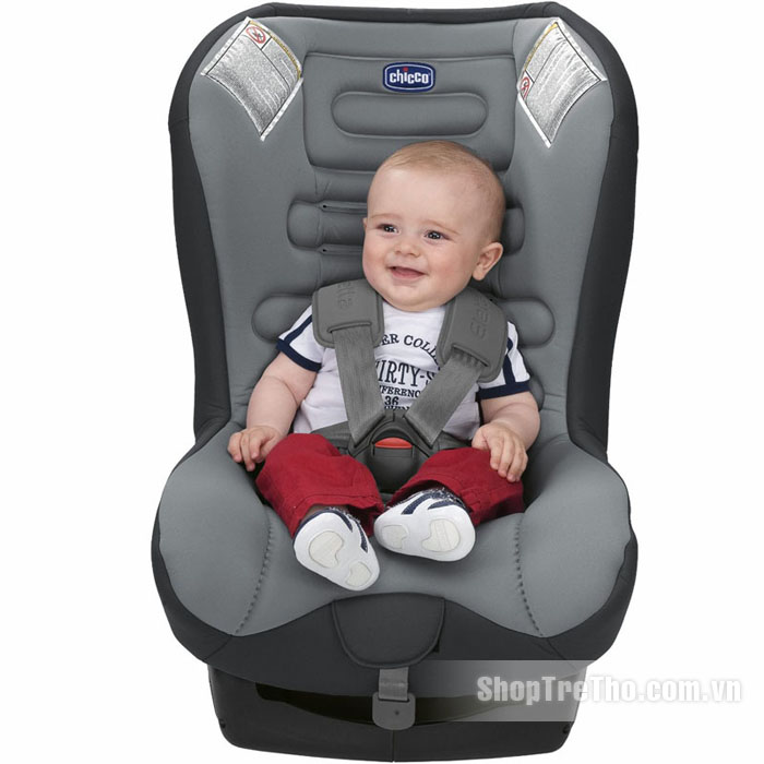 Ghế ngồi ô tô Chicco Eletta cho bé từ sơ sinh màu xanh ghi