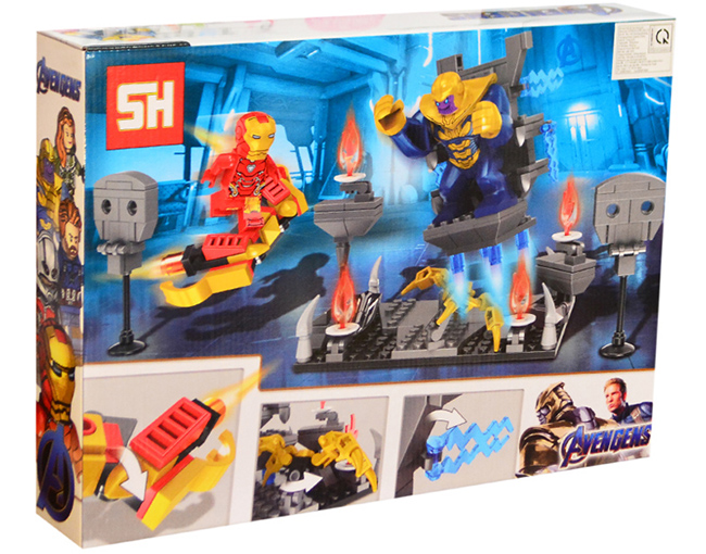 Hộp lắp ráp Avengers Thanos 226pcs 3002