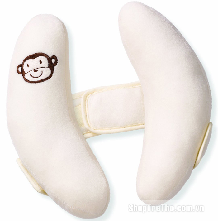 Gối giữ đầu cho bé màu ngà Summer Cradler Ivory