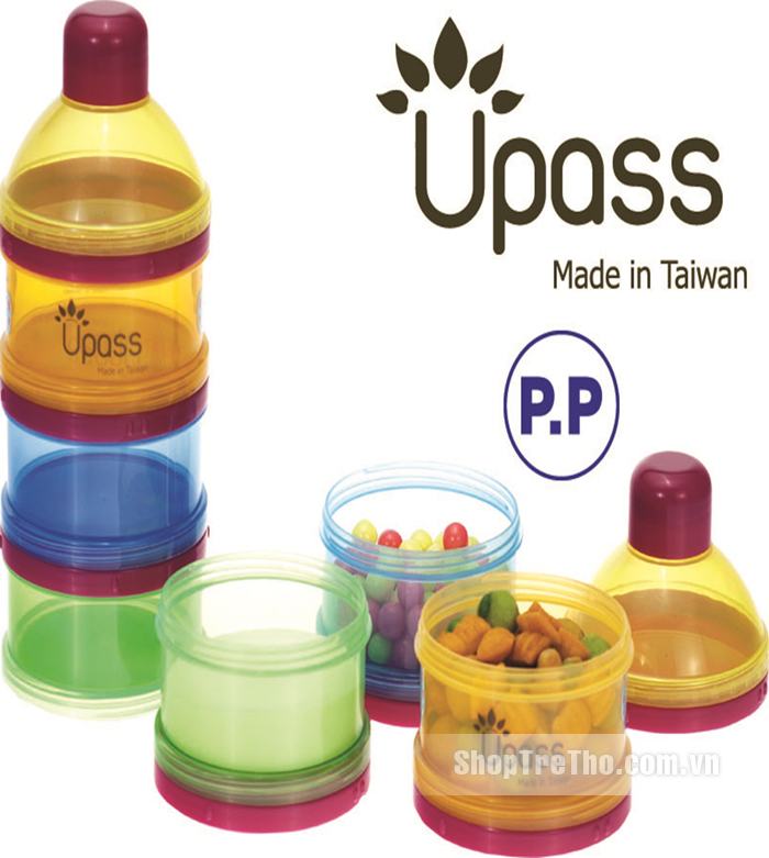 Hộp đựng sữa bột 3 ngăn