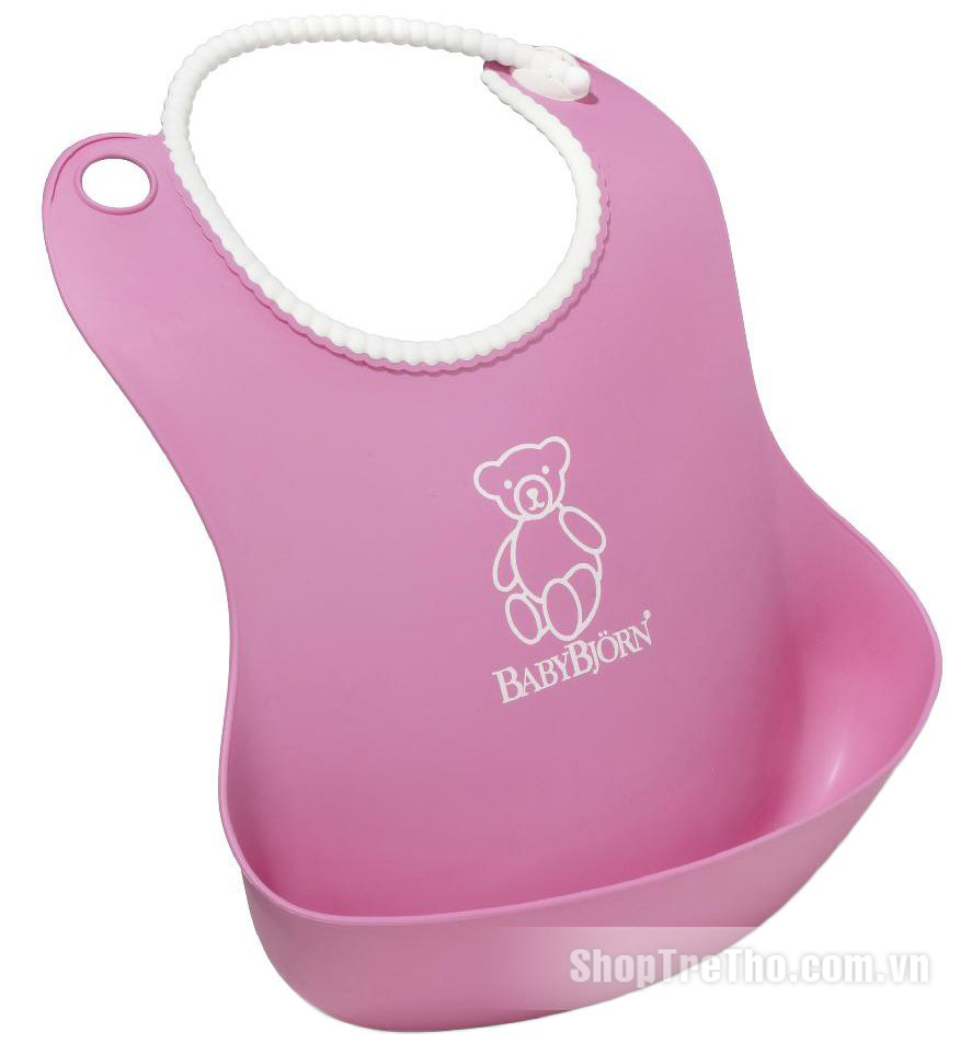 Yếm ăn cho bé bằng nhựa Baby Bjor-dd1