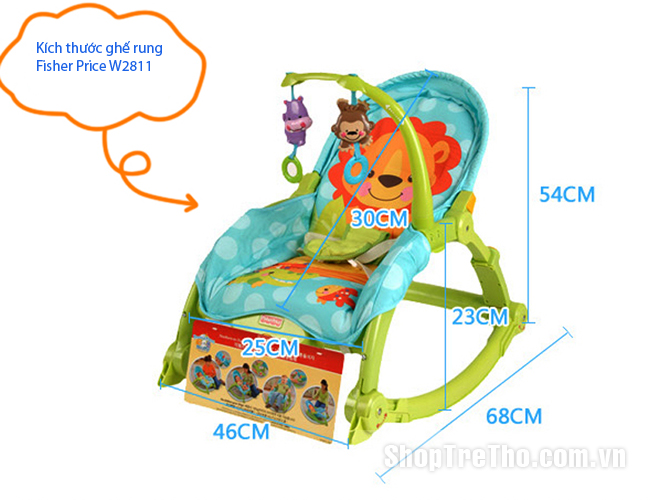 Ghế rung Fisher Price W2811