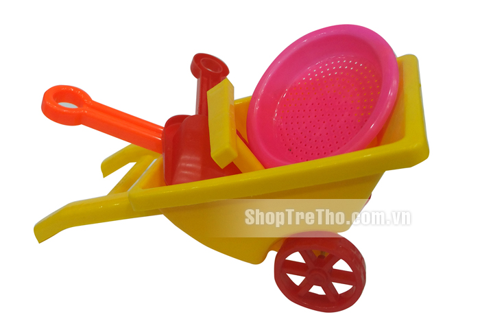 Đồ chơi xúc cát đi biển vuông 3010-1