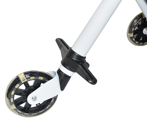 Xe đẩy 3 bánh gấp gọn bánh xe có đèn, có giỏ
