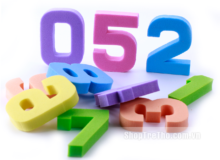 Bộ đồ chơi 10 số từ 0-9 PAPA ED045