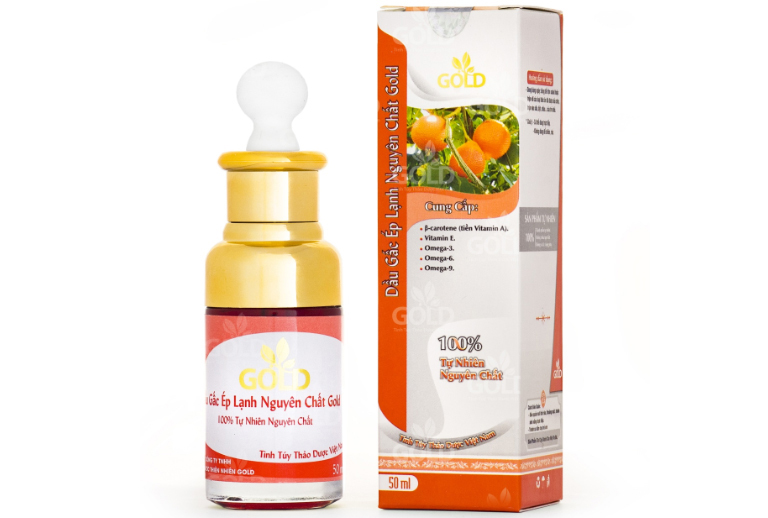 Dầu gấc ép lạnh nguyên chất GOLD (50ml) shoptretho