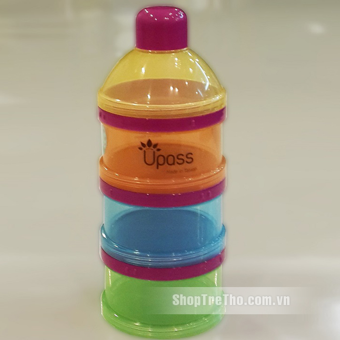 Hộp đựng sữa bột 3 ngăn UPASS