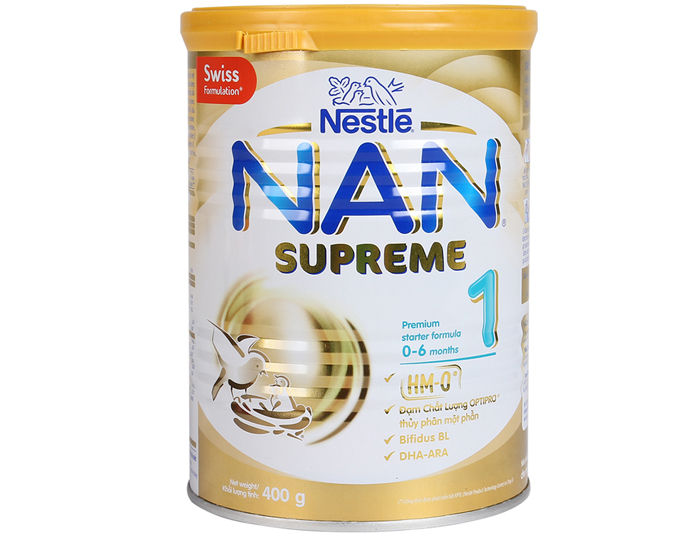 Sữa Nan Supreme số 1 400g (0-6 tháng)