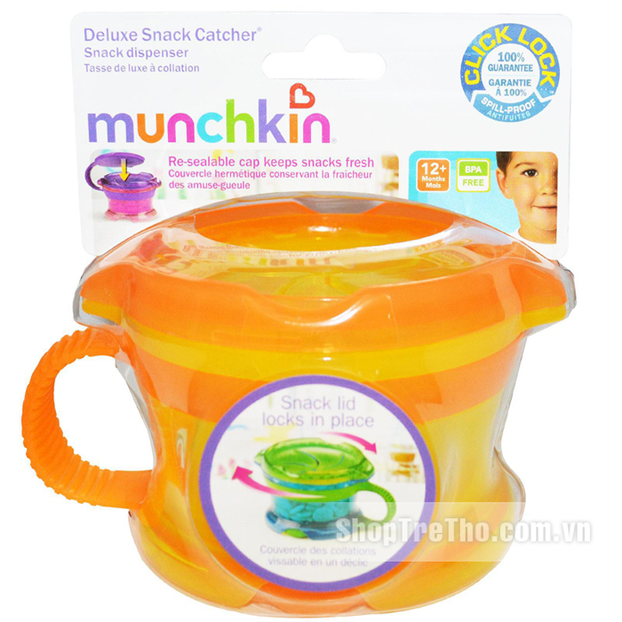 Cốc ăn cho bé Munchkin Snack Duluxe 15528