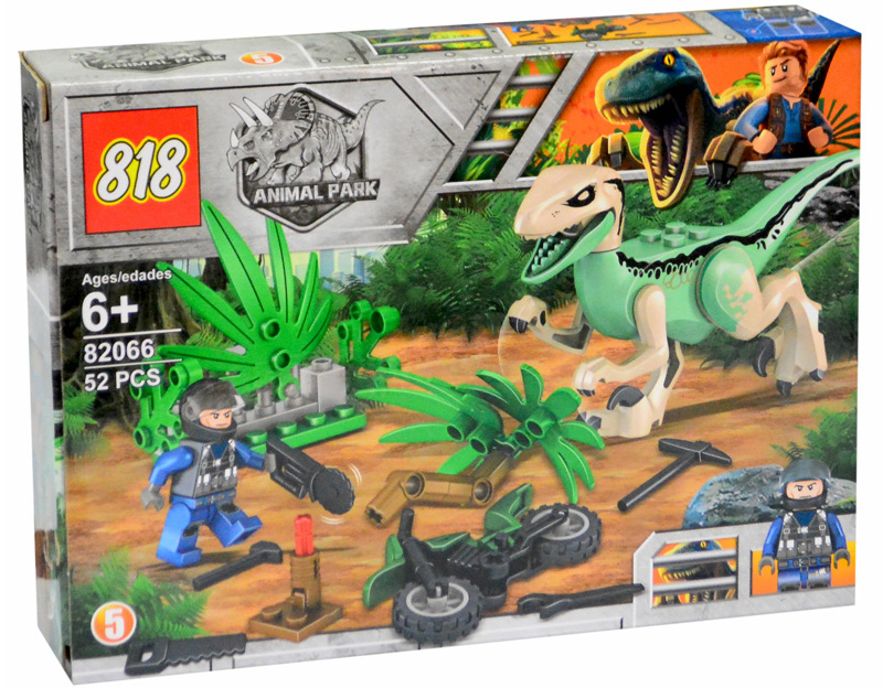 Hộp lắp ráp lego khủng long 52 chi tiết 82066
