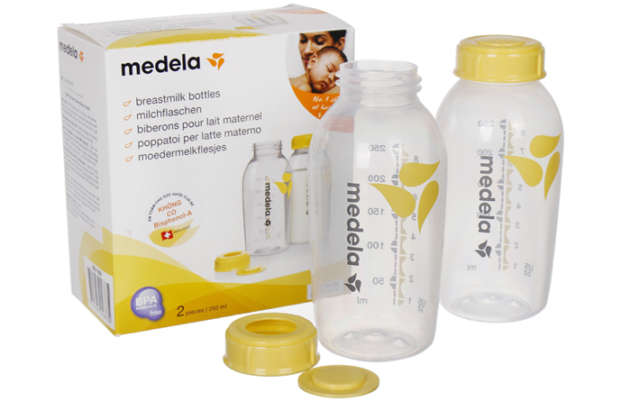 Bộ đôi bình trữ sữa Medela 250ml