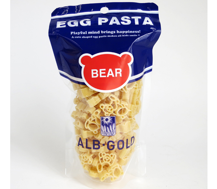 Nui trứng Egg Pasta Nhật hình gấu (90g) 