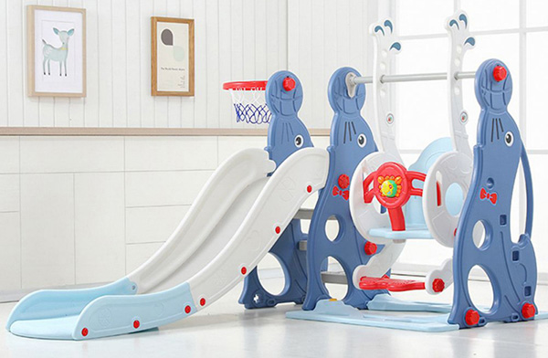 Cau truot kem xich du hinh hai cau Toys House WM19020