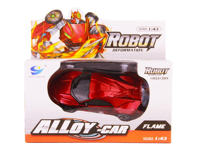 Đồ chơi Robot biến hình siêu xe Đỏ BKK-91503-RD/RD