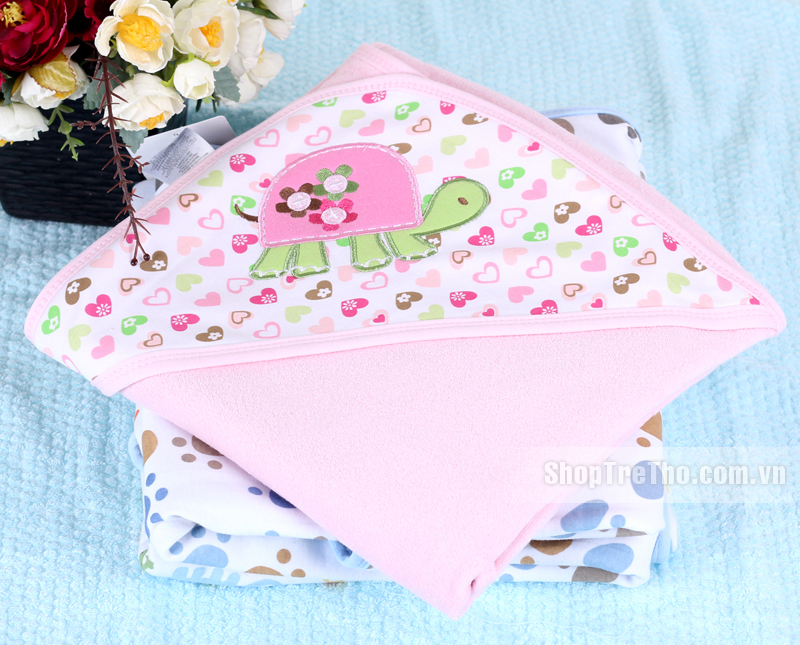 Khăn choàng cho bé 2 lớp BK 215 nhiều màu sắc
