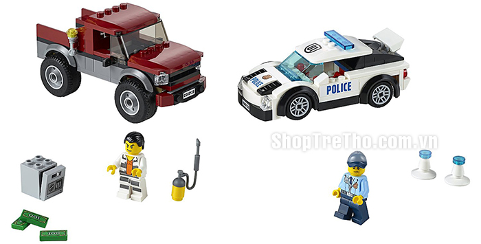 do choi Lego City 60128 - Canh sat truy duoi