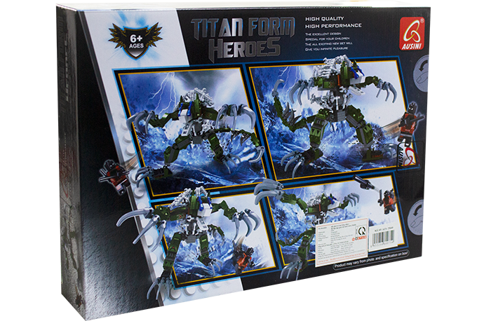 Đồ chơi lắp ráp Quái Vật Hành Tinh Ausini No.25640 (290pcs)