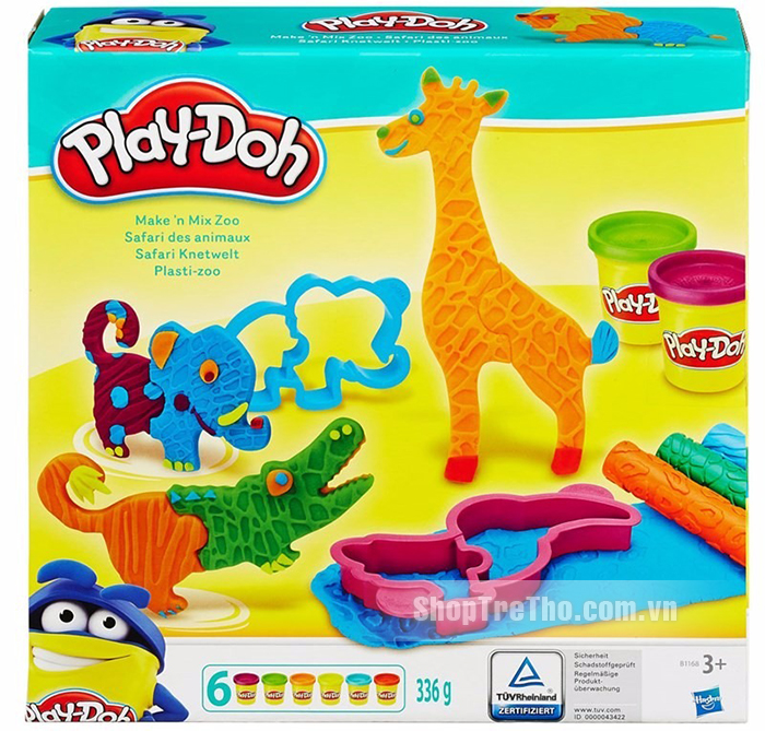Đất nặn Play-doh thế giới động vật B1168