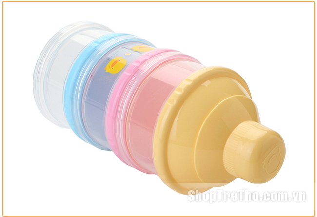 Bộ chia sữa bột 3 ngăn Piyo Piyo 830369