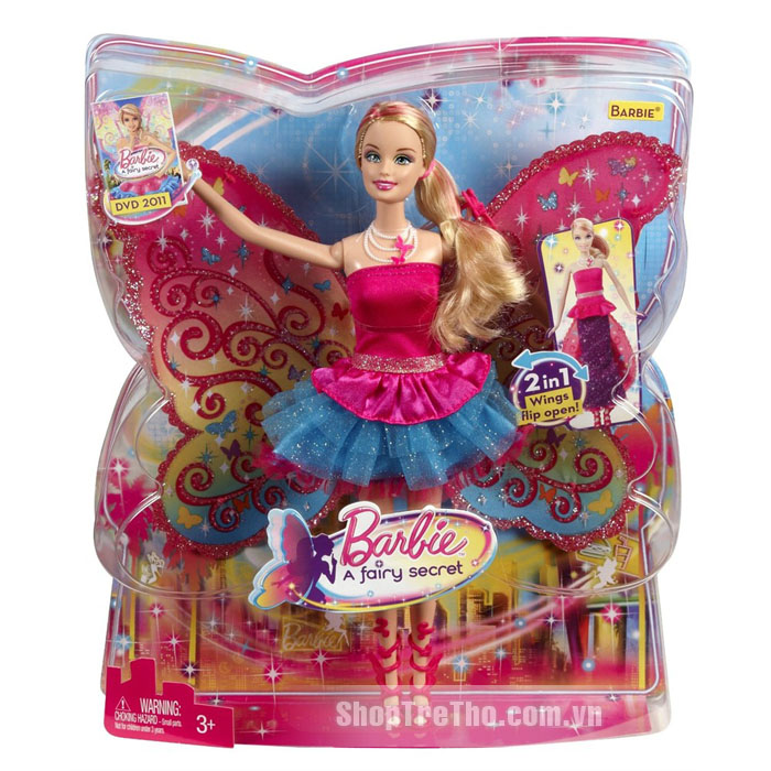 Búp bê Barbie W2965 - Nàng tiên bướm thời trang
