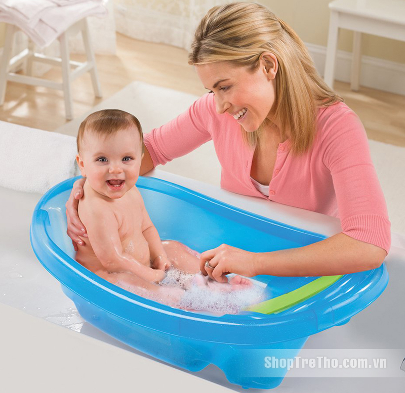 Chậu tắm có lưới xanh Summer 09150 - Sparkle N Splash Tub Blue