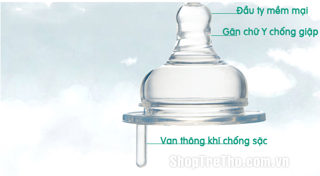 Ty thay bình sữa P6506