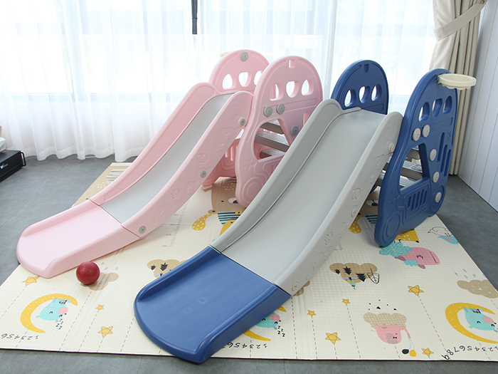 Cầu trượt bóng rổ hình ô tô Toys House L-HT30
