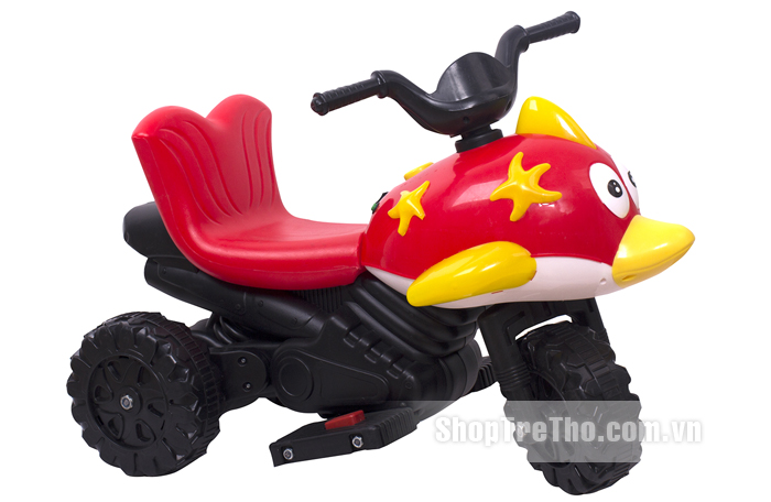 Xe máy điện trẻ em hình cá heo