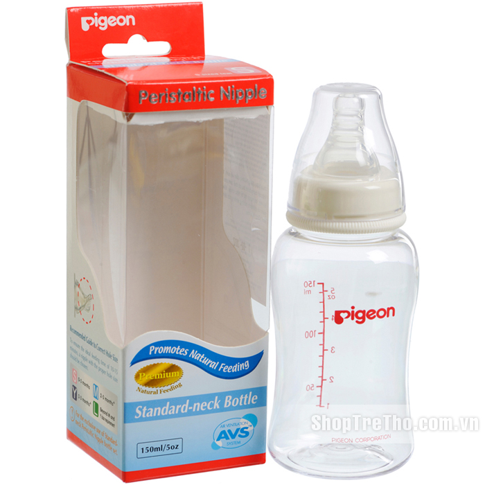 Bình sữa Pigeon Streamline 150ml cổ tiêu chuẩn