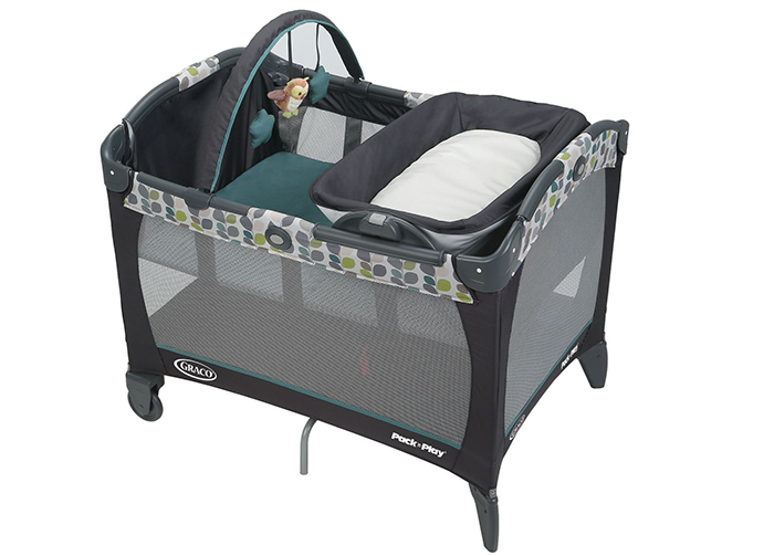 Giường cũi trẻ em Graco PNP REV Napper Boden 9D30BODHK