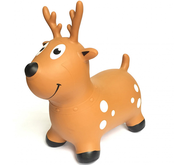 Thú nhún bơm hơi hình tuần lộc Toys House PA1423