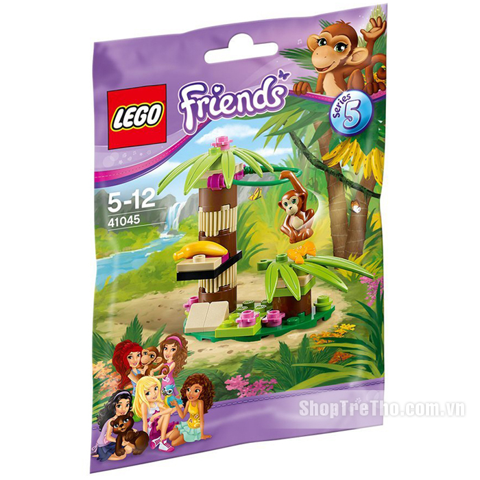 Đồ chơi LEGO 41045 - Xếp hình vườn chuối của khỉ con