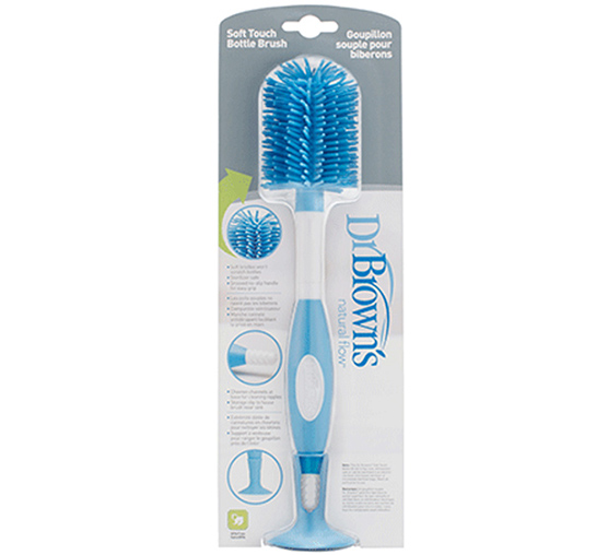 Cây cọ rửa bình sữa silicone siêu mềm Dr Brown's