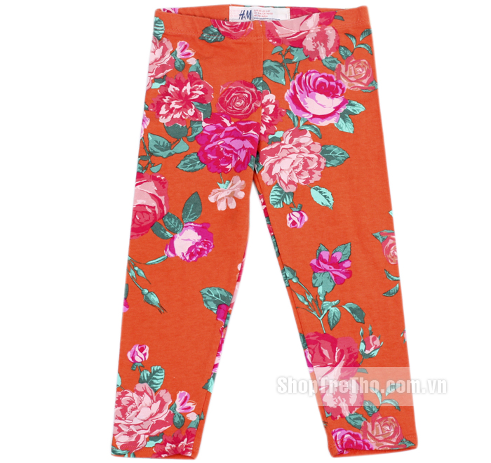 Quần legging hoa HM