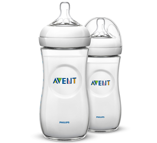 Bình sữa Avent PP mô phỏng tự nhiên 330ml - đôi SCF696.23
