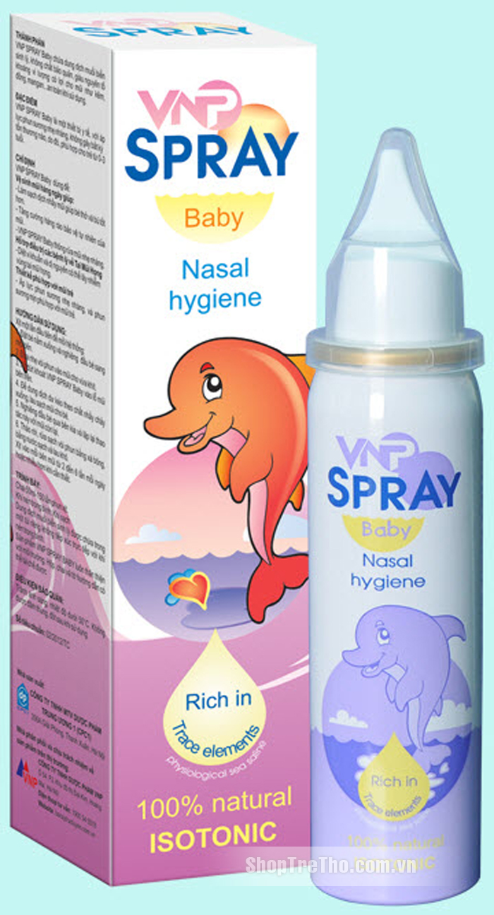 Nước muối sinh lý VNP SPRAY Baby
