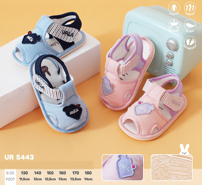 sandal tập đi đế cao su non Uala UR5443