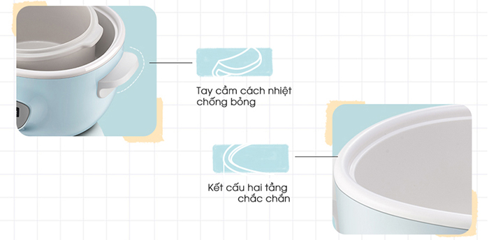 Noi nau cham Bear SUBE003 2.5L (kem long hap)