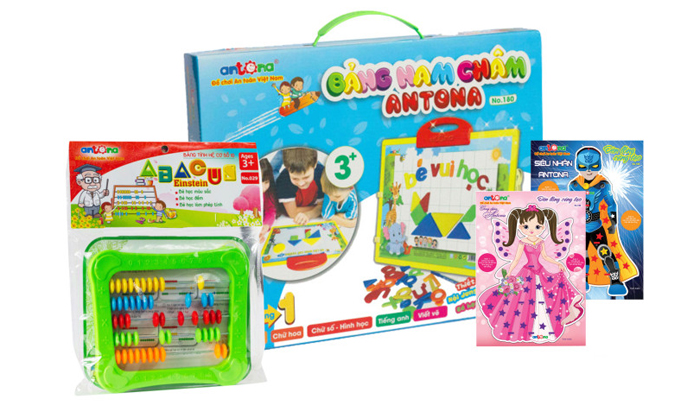 Combo đồ chơi Antona - Bé học tài năng