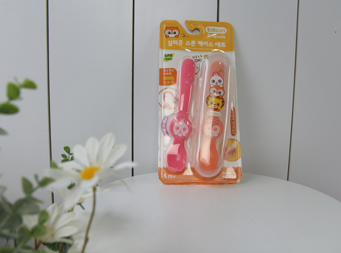 Set 2 thia an dam silicon Edison hinh tho, cu meo