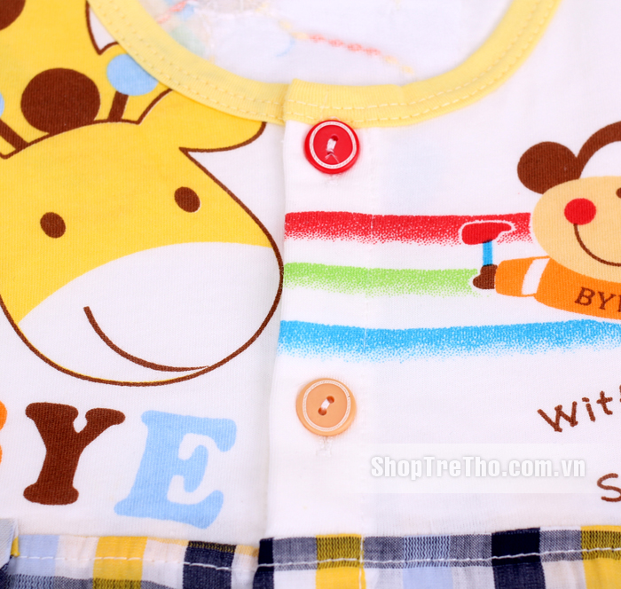 Body cho bé Beiner kẻ caro 2292