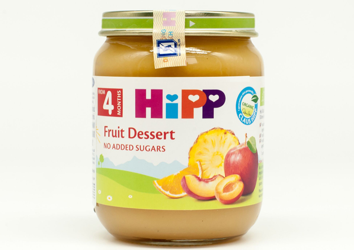Dinh dưỡng đóng lọ HiPP trái cây nhiệt đới (125g)