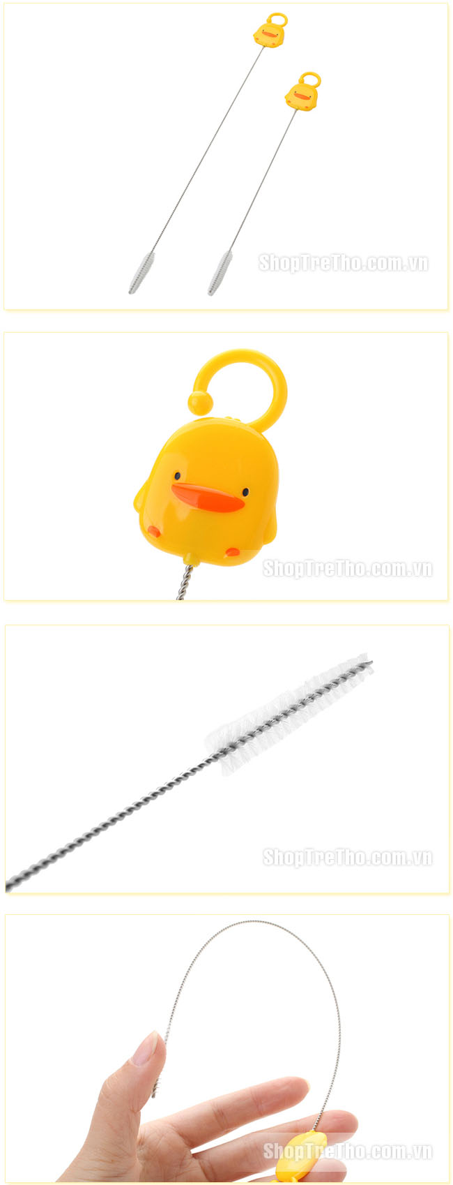 Cây cọ rửa Piyo Piyo 830304 loại nhỏ