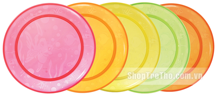 Bộ đĩa nhựa Munchkin gồm 5 chiếc Multi Plates