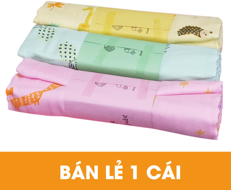 Khăn tắm sợi tre cao cấp Aiko 120x120 (bán lẻ)