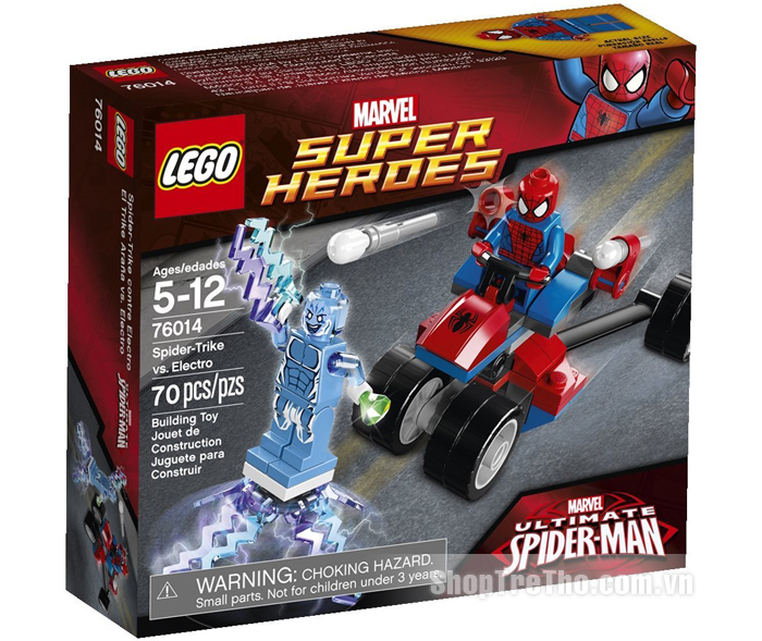 Đồ chơi Lego 76010 Spider-Trike vs. Electro V29