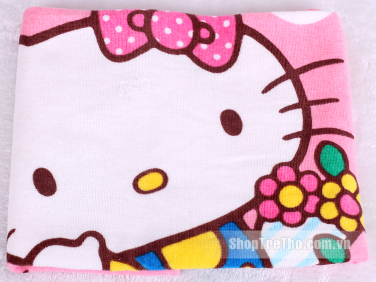 Khăn tắm Hello Kitty 60 x 120 cm
